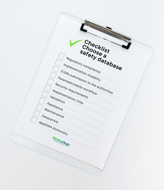 Choose a safety database checklist