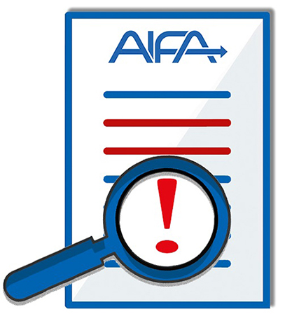 NOTA INFORMATIVA IMPORTANTE CONCORDATA CON LE AUTORITA’ REGOLA Pittogramma AIFA ufficiale per Note Informative Importanti di Sicurezza